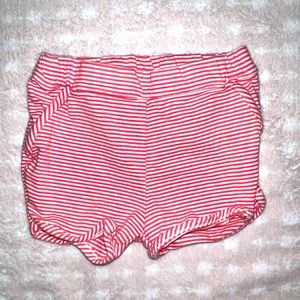 Kids Striped Cotton Shorts